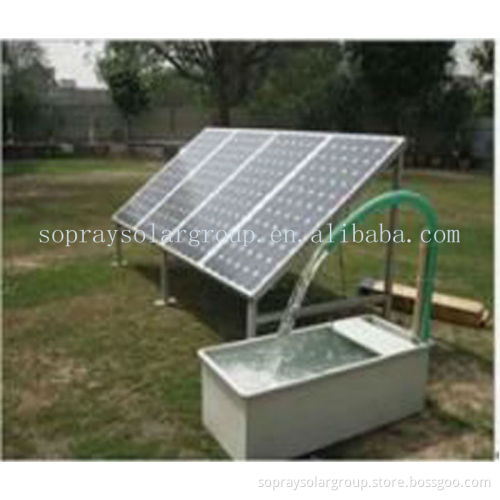 Small dc solar power water pump for irrigation/agriculture